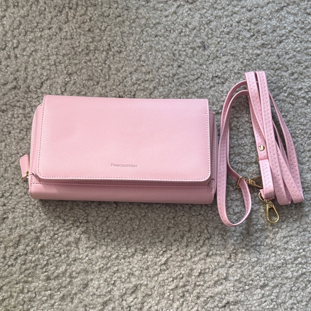 Pink Crossbody Bag